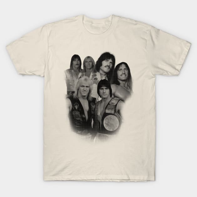 Rock 'n' Roll Express(Wrestlers) T-Shirt by alesyacaitlin